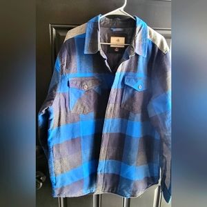 Mens flannel shacket